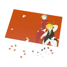 Load image into Gallery viewer, Meliodas and Ban Jigsaw Puzzle
