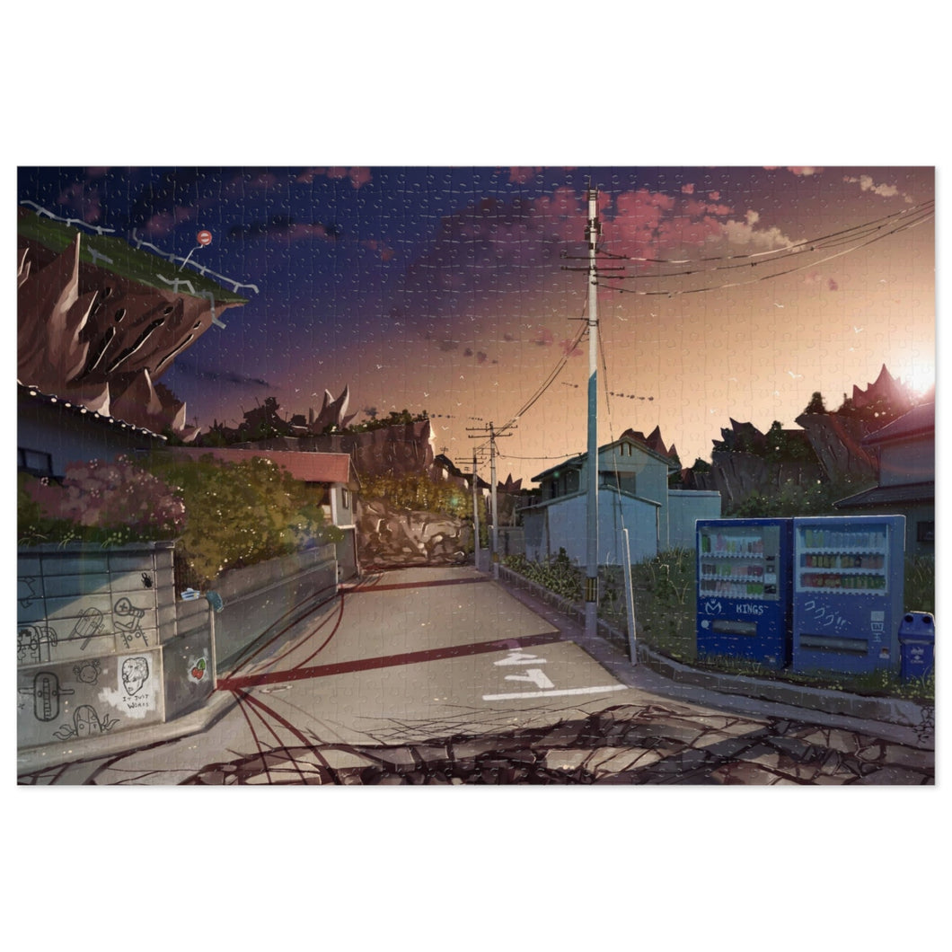 Crazy Noisy Bizarre Town Jigsaw Puzzle