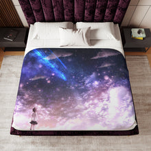 Load image into Gallery viewer, Your Name. Sherpa Blanket
