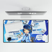 Load image into Gallery viewer, Anime Os-tan Mouse Pad (Desk Mat)
