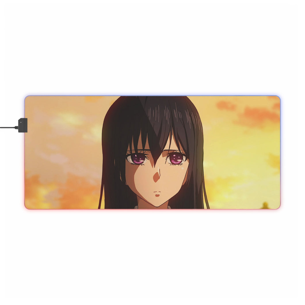 Mei Aihara Sunset RGB LED Mouse Pad (Desk Mat)