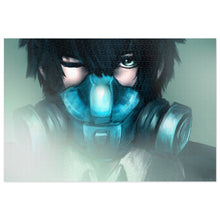 Load image into Gallery viewer, Shinya Kogami wearing Gas Mask Jigsaw Puzzle
