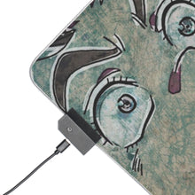 Load image into Gallery viewer, Anime Jojo's Bizarre Adventure RGB LED Mouse Pad (Desk Mat)
