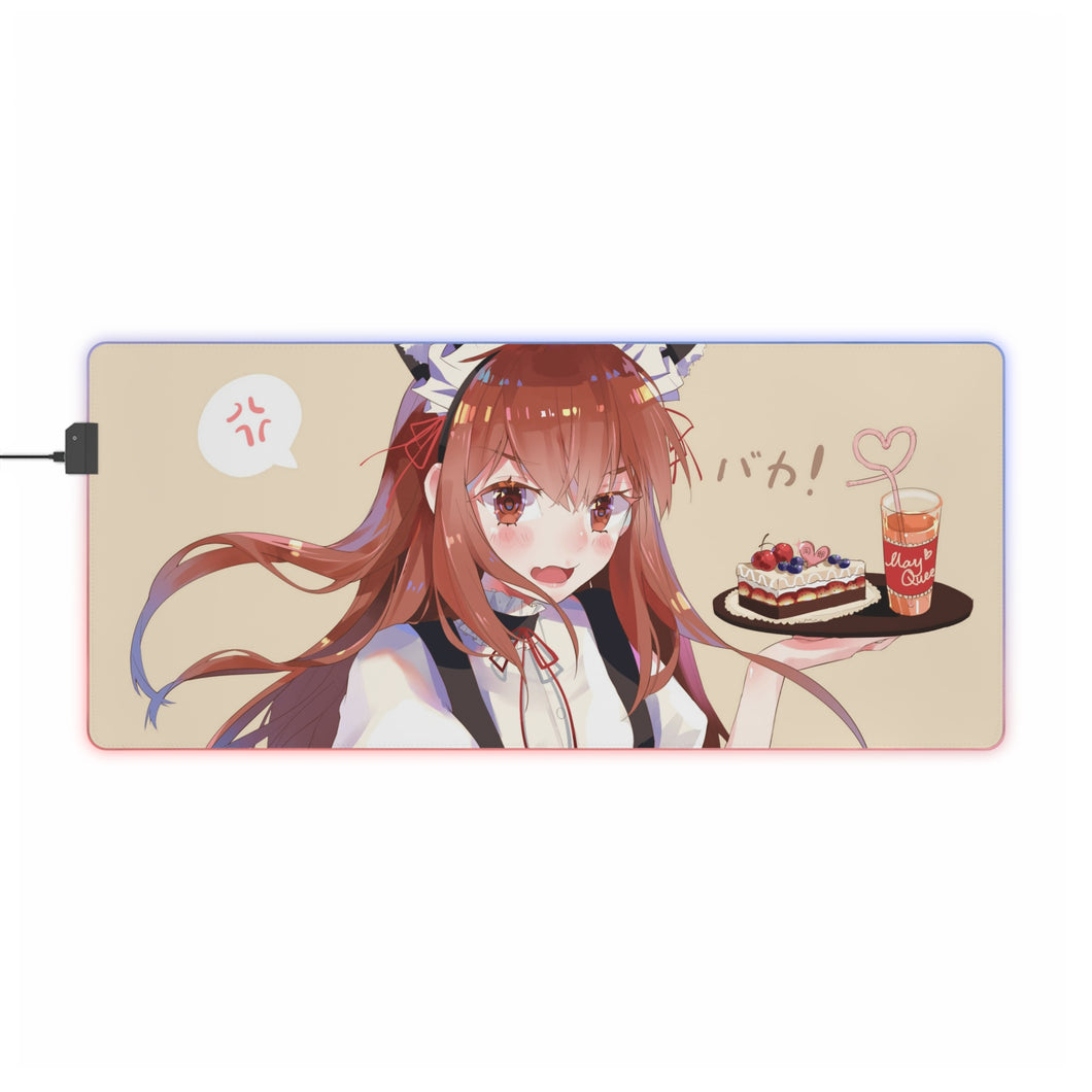 Anime Steins;Gate RGB LED Mouse Pad (Desk Mat)