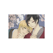 Load image into Gallery viewer, Durarara!! Izaya Orihara, Shizuo Heiwajima Rug
