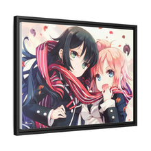 Load image into Gallery viewer, My Teen Romantic Comedy SNAFU Yukino Yukinoshita, Yui Yuigahama Canvas Framed Art Print
