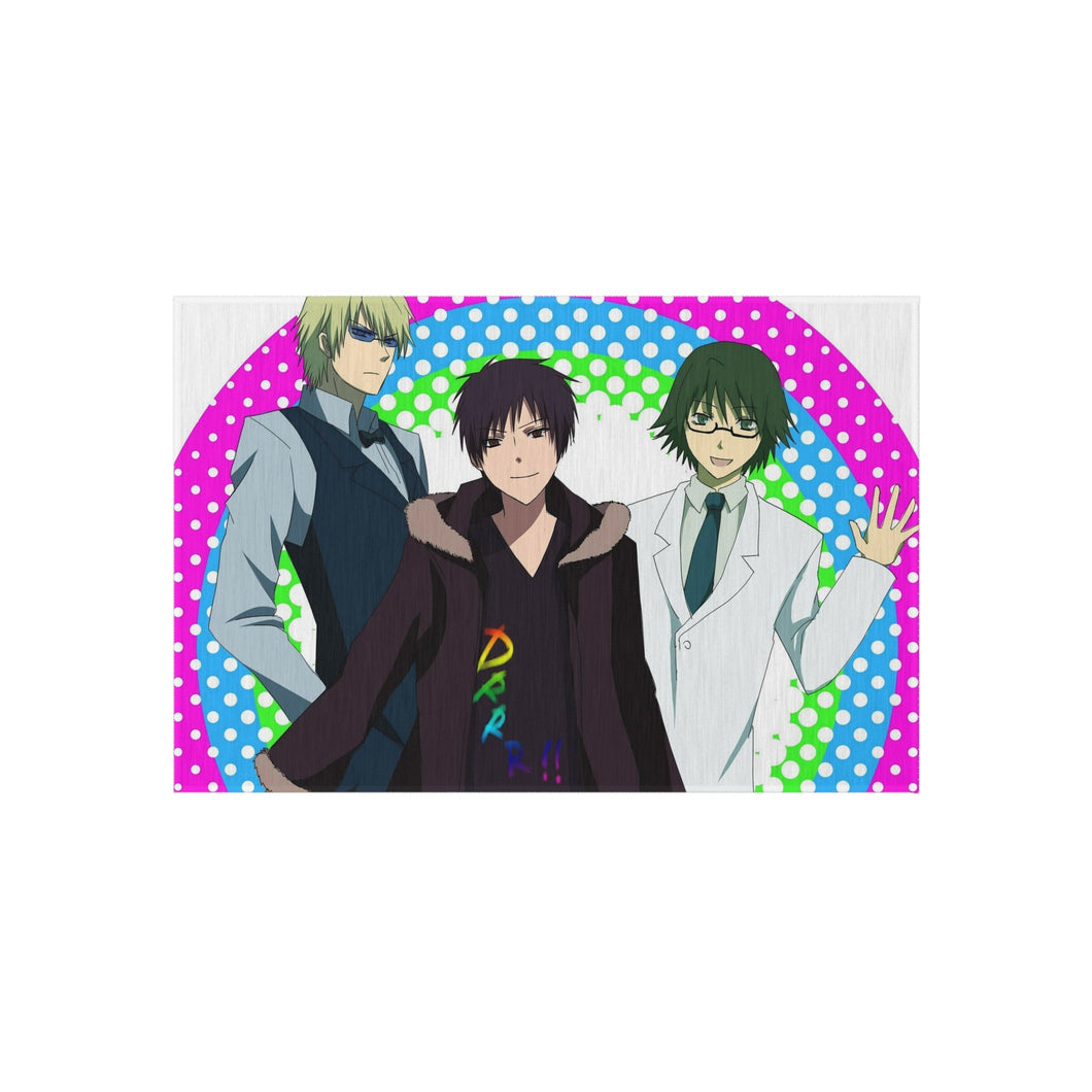 Durarara!! Izaya Orihara, Shizuo Heiwajima, Shinra Kishitani Rug