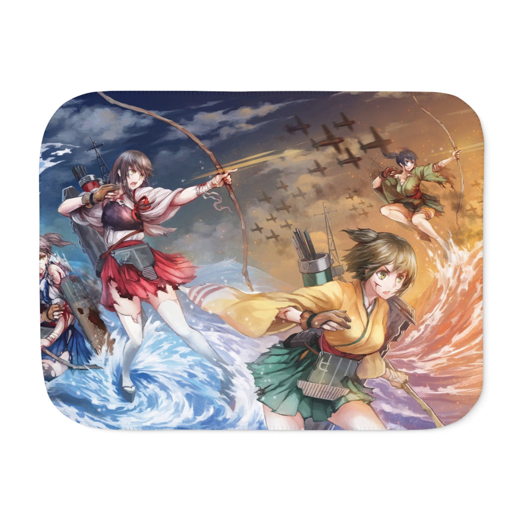 Anime Kantai Collection Sherpa Blanket