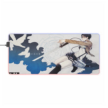 Load image into Gallery viewer, Anime Attack On Titan RGB LED Mouse Pad (Desk Mat)
