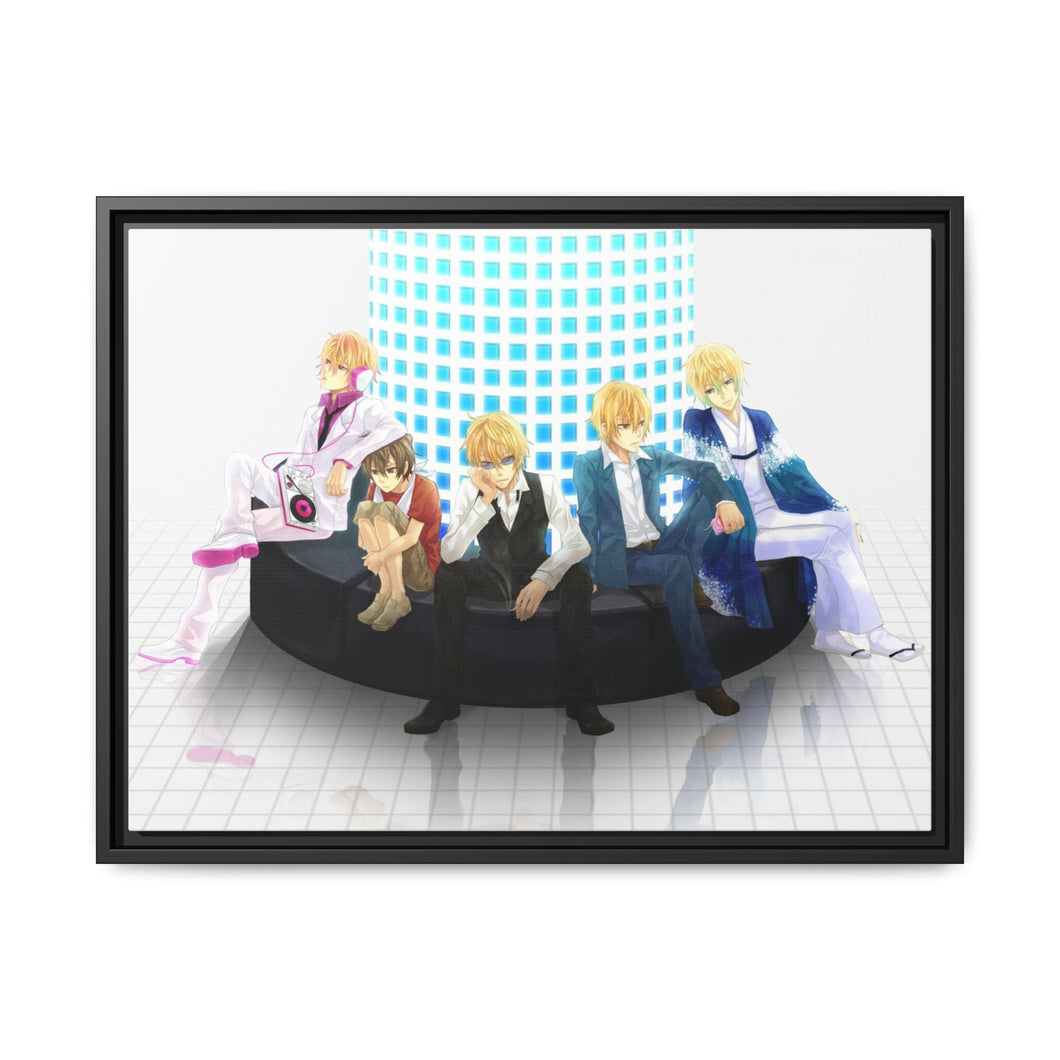 Heiwajima Canvas Framed Art Print