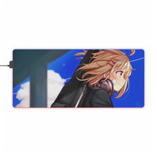 Load image into Gallery viewer, Anime Girl RGB LED Mouse Pad (Desk Mat)

