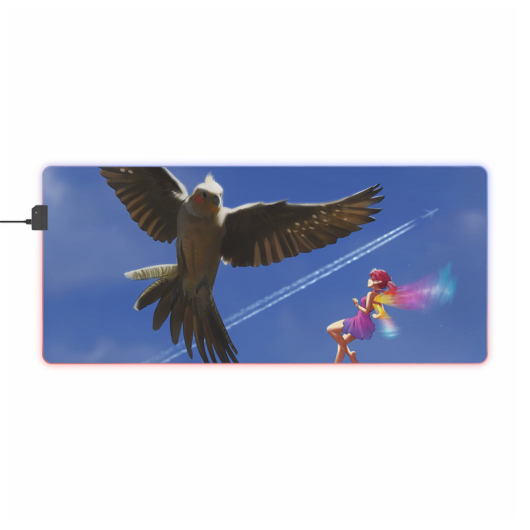 Anime Animal RGB LED Mouse Pad (Desk Mat)