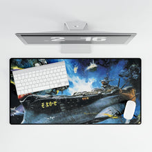 Load image into Gallery viewer, Space Battleship Yamato Mouse Pad (Desk Mat)
