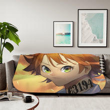Load image into Gallery viewer, The Promised Neverland Emma Sherpa Blanket
