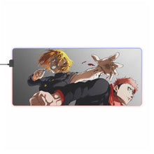 Load image into Gallery viewer, Nobara Kugisaki Yuji Itadori RGB LED Mouse Pad (Desk Mat)

