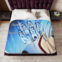 Load image into Gallery viewer, Kuroko No Basuke - Full - Kuroko Tetsuya Quote Sherpa Blanket
