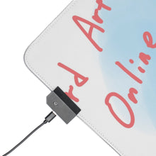 Load image into Gallery viewer, Sword Art Online RGB LED Mouse Pad (Desk Mat)
