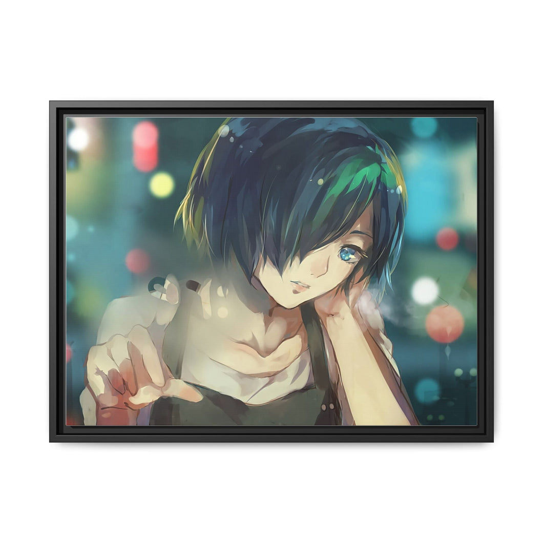 Touka (Tokyo Ghoul) Canvas Framed Art Print