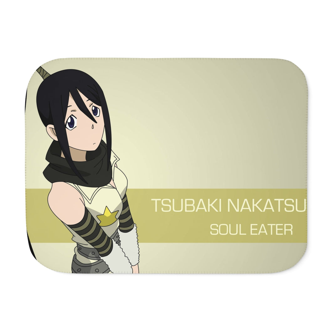 Soul Eater Tsubaki Nakatsukasa Sherpa Blanket