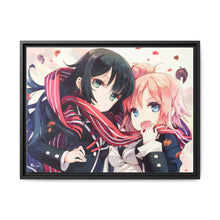 Load image into Gallery viewer, My Teen Romantic Comedy SNAFU Yukino Yukinoshita, Yui Yuigahama Canvas Framed Art Print
