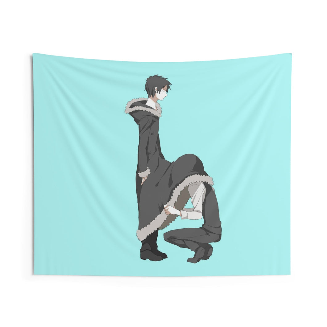 Durarara!! Izaya Orihara, Shizuo Heiwajima Indoor Wall Tapestry