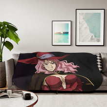 Load image into Gallery viewer, Black Clover Sherpa Blanket
