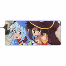 Load image into Gallery viewer, KonoSuba - God’s blessing on this wonderful world!! RGB LED Mouse Pad (Desk Mat)
