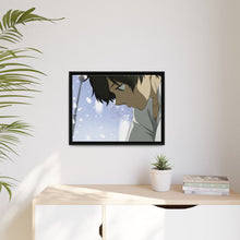 Load image into Gallery viewer, Hōtarō Oreki looking down Canvas Framed Art Print
