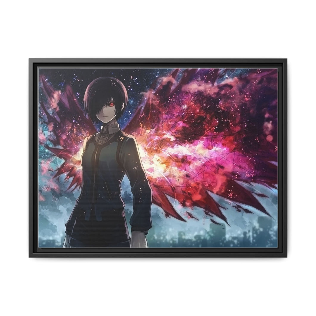 Touka Kirishima Canvas Framed Art Print