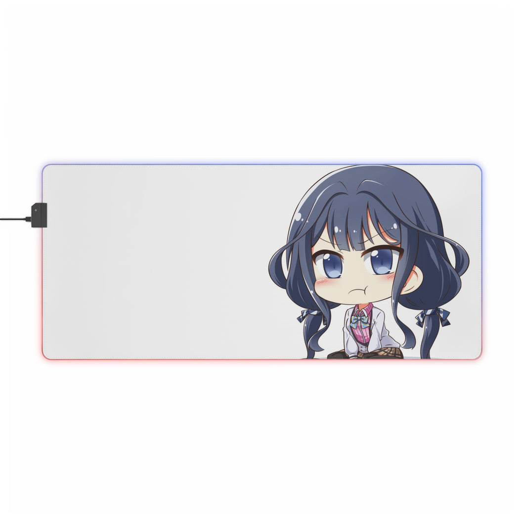 Masamune-kun's Revenge Aki Adagaki RGB LED Mouse Pad (Desk Mat)