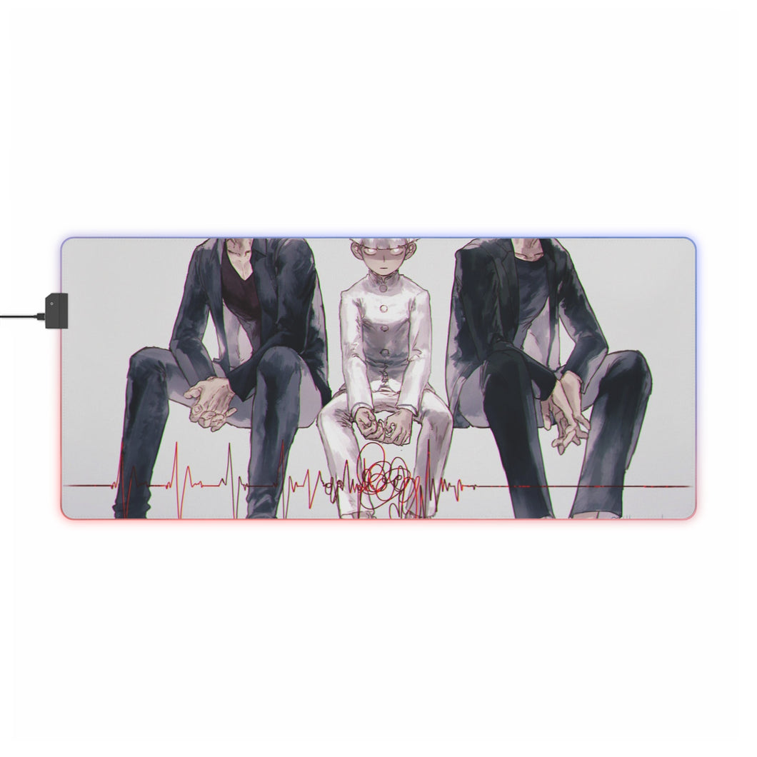 Mob Psycho 100 Shigeo Kageyama RGB LED Mouse Pad (Desk Mat)