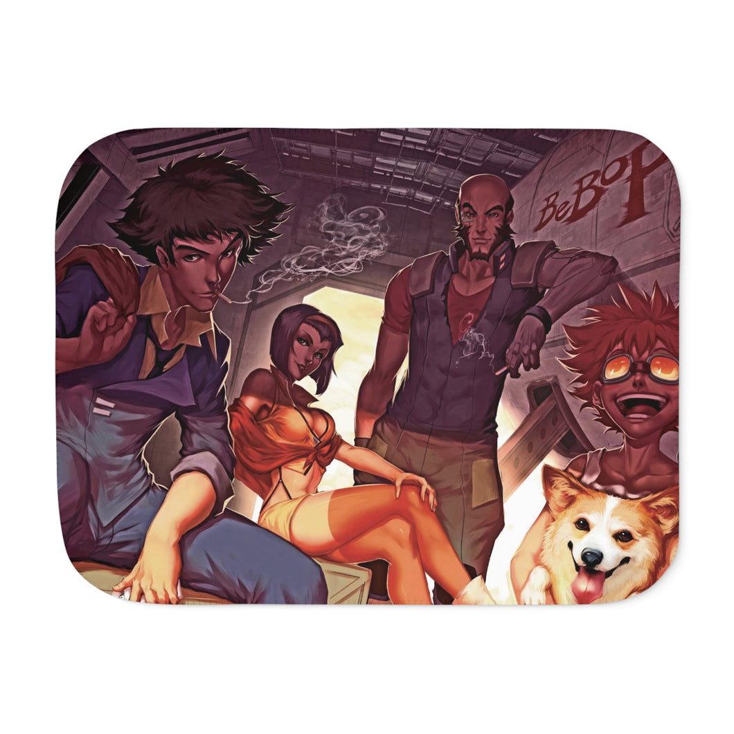 Anime Cowboy Bebop Sherpa Blanket