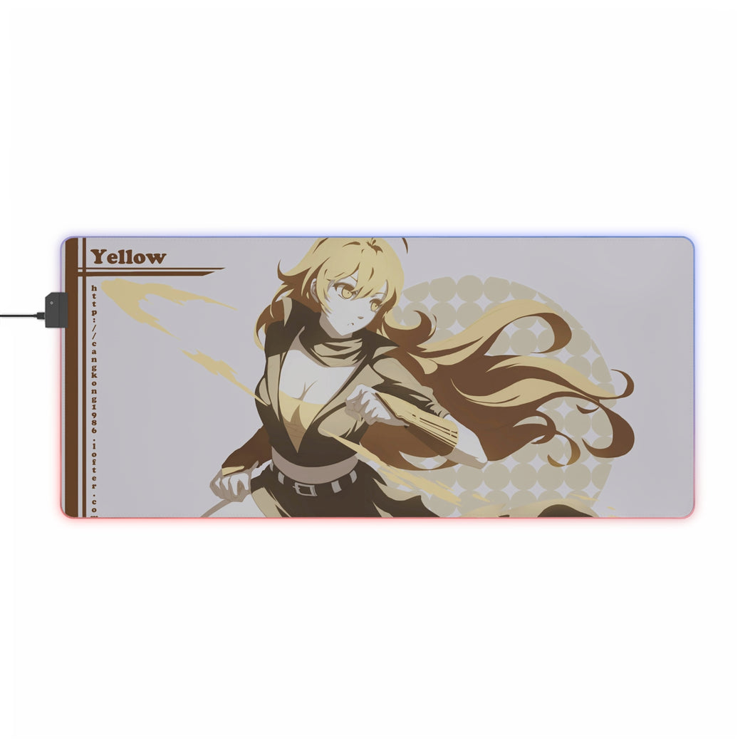 Anime RWBY RGB LED Mouse Pad (Desk Mat)