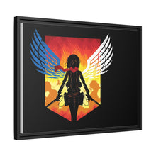 Load image into Gallery viewer, Anime Attack On Titan Canvas Framed Art Print
