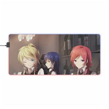Load image into Gallery viewer, Love Live! Maki Nishikino, Umi Sonoda, Eri Ayase RGB LED Mouse Pad (Desk Mat)
