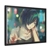 Load image into Gallery viewer, Touka (Tokyo Ghoul) Canvas Framed Art Print
