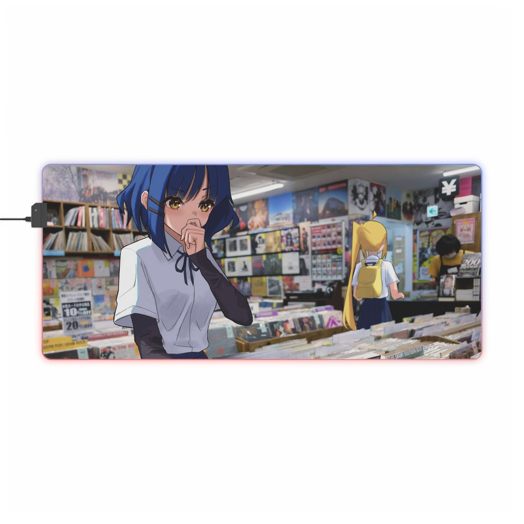 Bocchi the Rock RGB LED Mouse Pad (Desk Mat)
