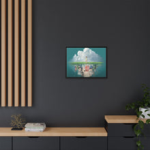 Load image into Gallery viewer, Anime Spirited Away Canvas Framed Art Print
