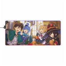 Load image into Gallery viewer, KonoSuba - God’s blessing on this wonderful world!! RGB LED Mouse Pad (Desk Mat)
