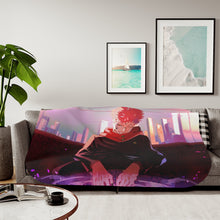 Load image into Gallery viewer, Yuji Itadori Sherpa Blanket
