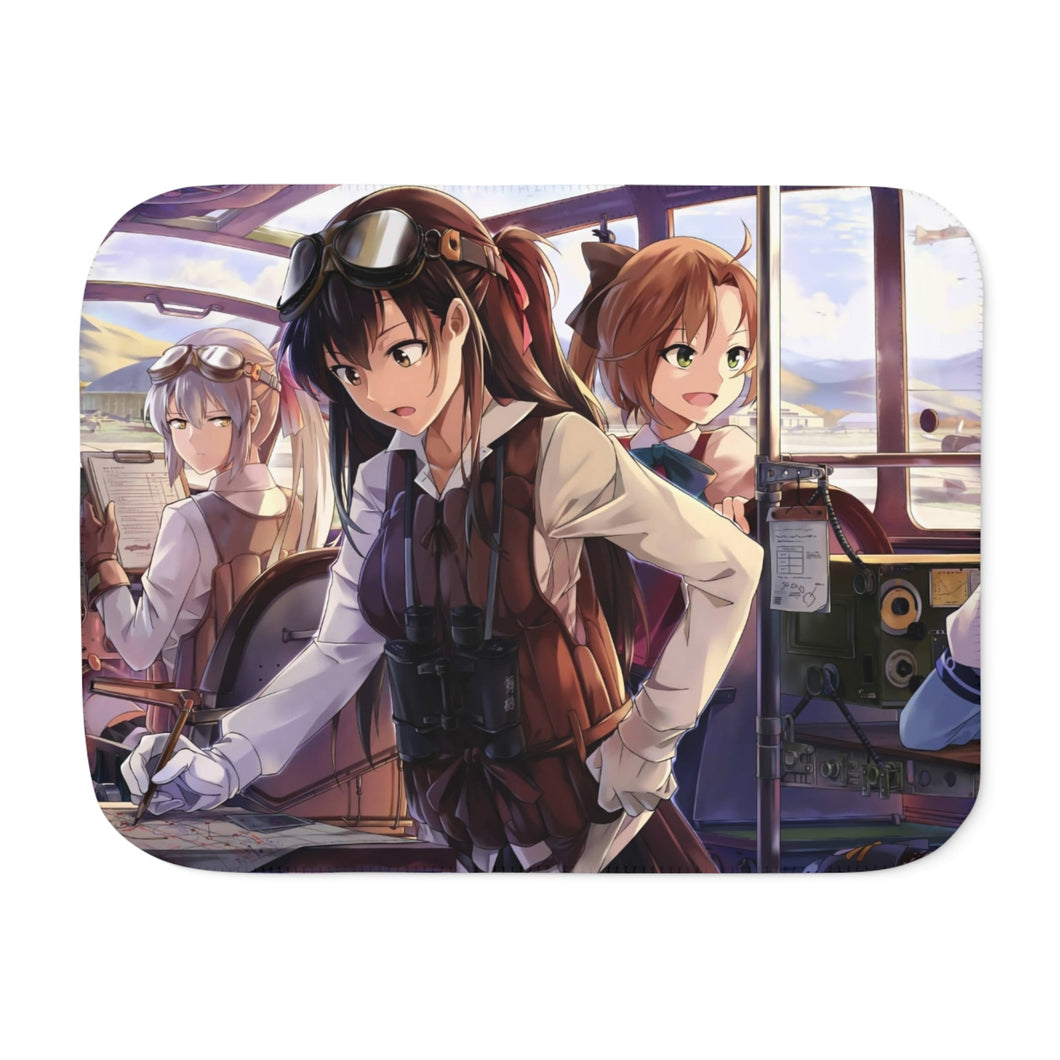 Anime Kantai Collection Sherpa Blanket
