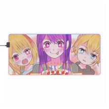 Load image into Gallery viewer, Oshi no Ko RGB LED Mouse Pad (Desk Mat)

