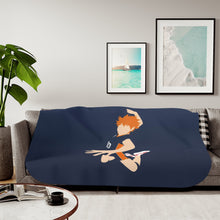 Load image into Gallery viewer, Shōyō Hinata Sherpa Blanket
