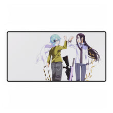 Load image into Gallery viewer, Kirito and Sinon Mouse Pad (Desk Mat)
