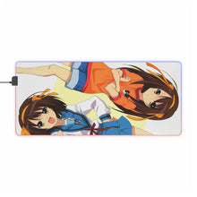 Load image into Gallery viewer, The Melancholy Of Haruhi Suzumiya RGB LED Mouse Pad (Desk Mat)
