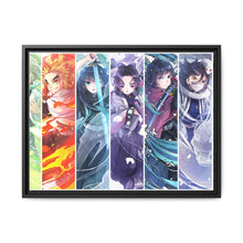 Load image into Gallery viewer, Demon Slayer: Kimetsu no Yaiba Canvas Framed Art Print
