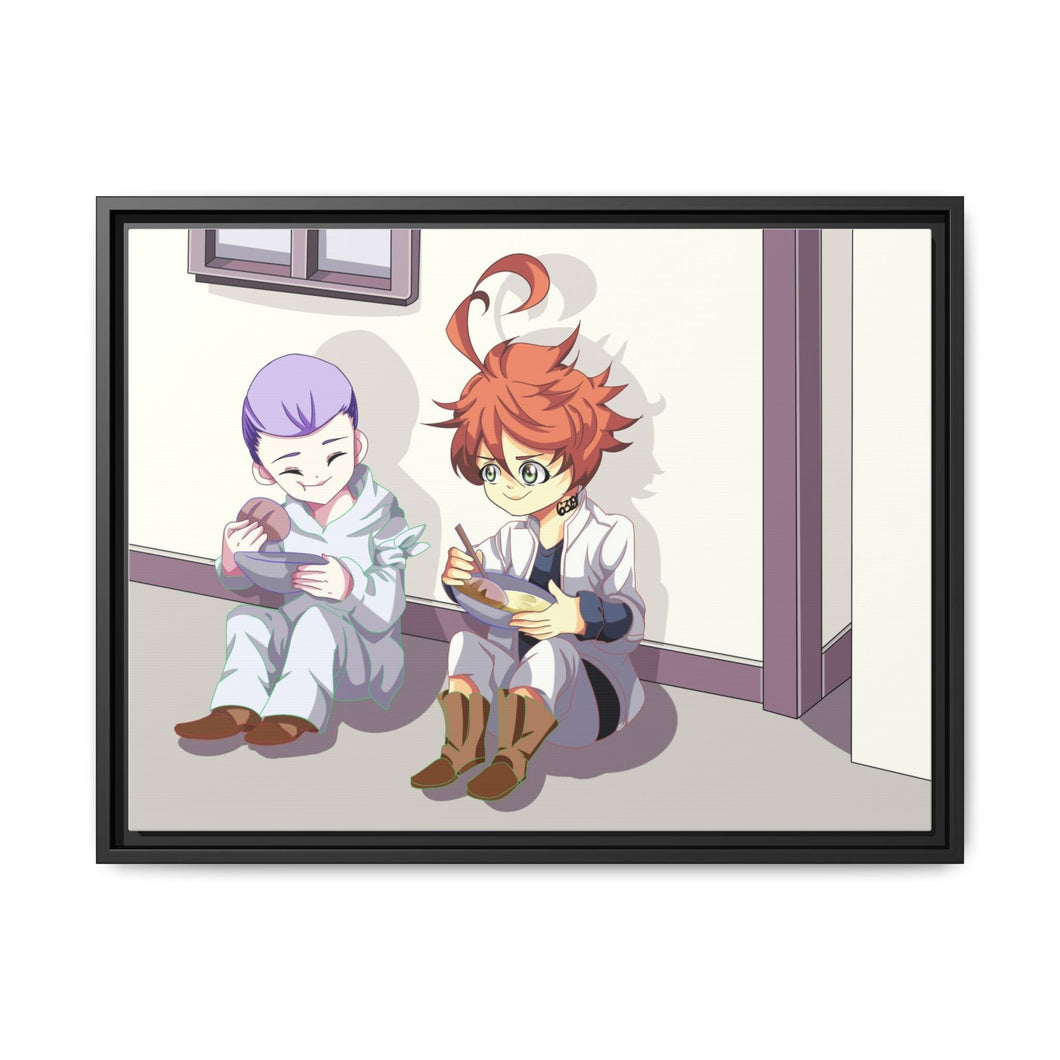 The Promised Neverland Canvas Framed Art Print