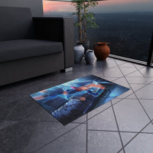 Load image into Gallery viewer, Arpeggio of Blue Steel Rug
