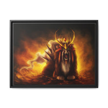 Load image into Gallery viewer, The holy guardian of the sacred fire Canvas Framed Art Print
