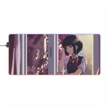 Load image into Gallery viewer, Kuzu No Honkai Hanabi Yasuraoka RGB LED Mouse Pad (Desk Mat)
